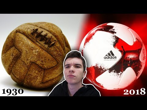 A EVOLUÇÃO DAS BOLAS DE FUTEBOL!! (1930 ATÉ 2018)