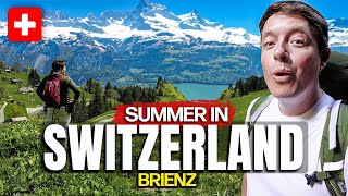 สวิตเซอร์แลนด์ 🇨🇭 ประสบการณ์ที่เหลือเชื่อใน BRIENZ (หนึ่งคืออัญมณีที่ซ่อนอยู่)