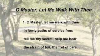 O Master, Let Me Walk With Thee (United Methodist Hymnal #430) chords