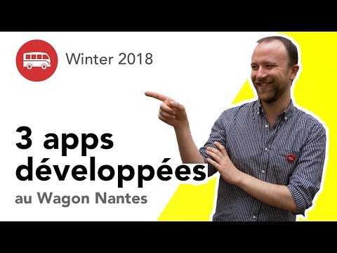 Coding bootcamp Nantes - 3 apps developed at Le Wagon Nantes - Batch #139