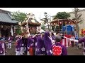 平成２８年　厚木市戸田（下）菅原神社例大祭  神輿お発ち