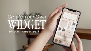 📱How to create your own widget for aesthetic homescreen iOS 17 [FULL TUTORIAL] 🤍 (Widget App) screenshot 3