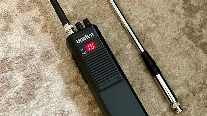 Uniden PRO401HH Handheld CB - 27MHz Telescopic Antennas Cobra HA-TA and HYS 51 Inch Long Range CB