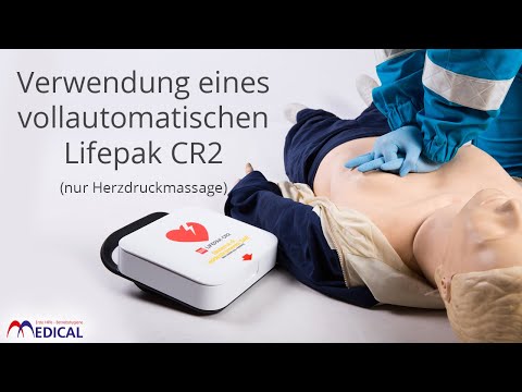 Anleitung: Vollautomatischer Lifepak CR2 AED