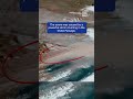 Dust Plume Blows Off Of Argentina