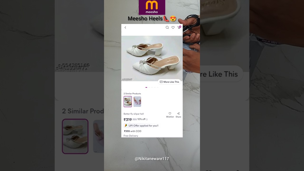 Meesho Heels 🤩✨||under ₹350||