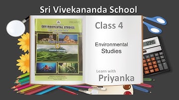 Karnataka state syllabus 4th std E V S Lesson-6 