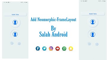 Add Neomorphic-FrameLayout In sketchware By Cods/ اضافة تخطيط للحواف والكارد للينير في سكيتشوير