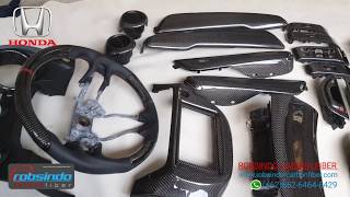 Honda Jazz Rs Interior Panel Carbon Fiber Kevlar