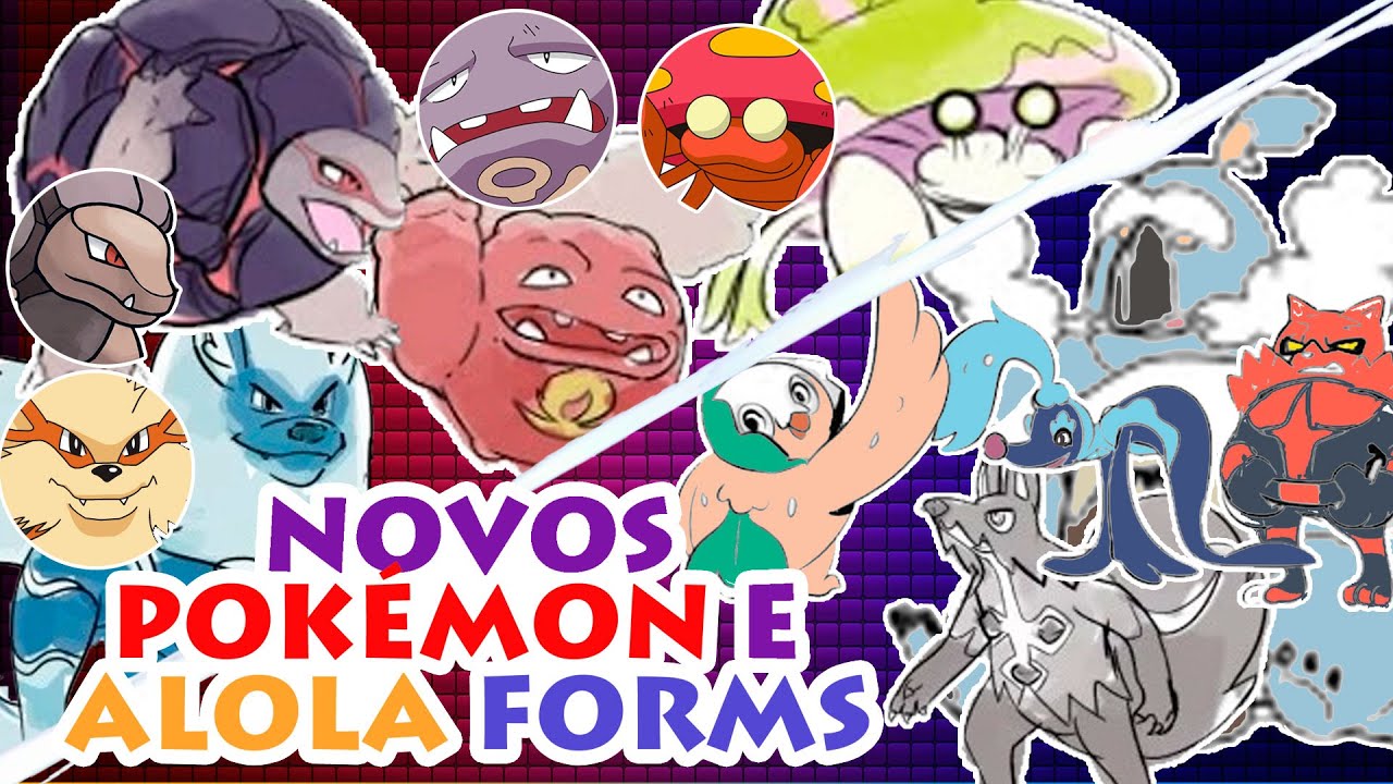 Pokémon Sun e Moon: entenda as evoluções Alola Form no game