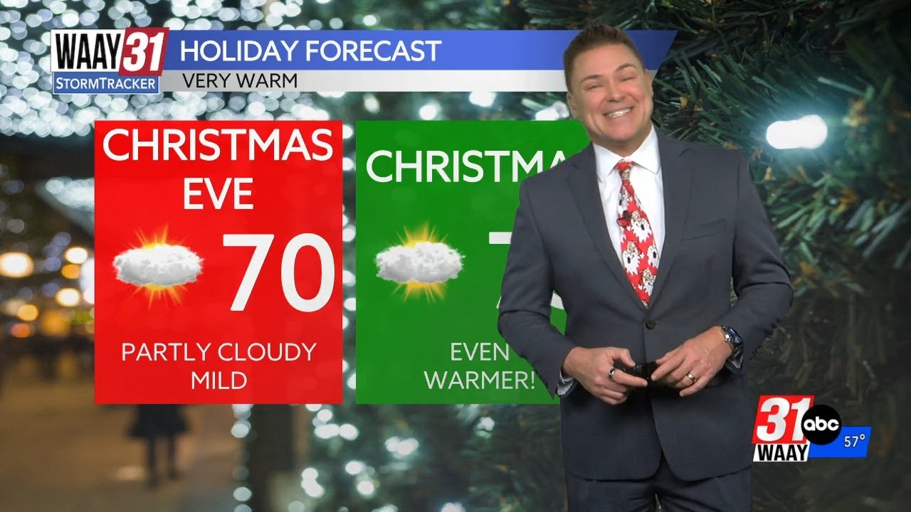 Unseasonably warm for Christmas across north Alabama - YouTube