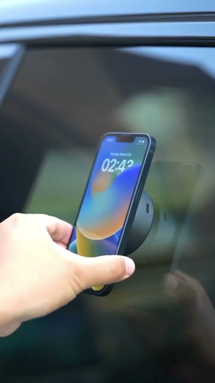 Product Link in Bio ( # 1636 )  @MaviGadgets  ✅ Smart Universal Magnetic Car Phone Holder