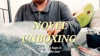 NOVEL UNBOXING [ TWILIGHT SAGA BREAKING DAWN & MIDNIGHT SUN ]