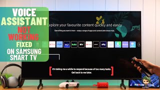 Fixed: Samsung Smart TV Voice Assistant Not Working! [Voice Command] screenshot 3