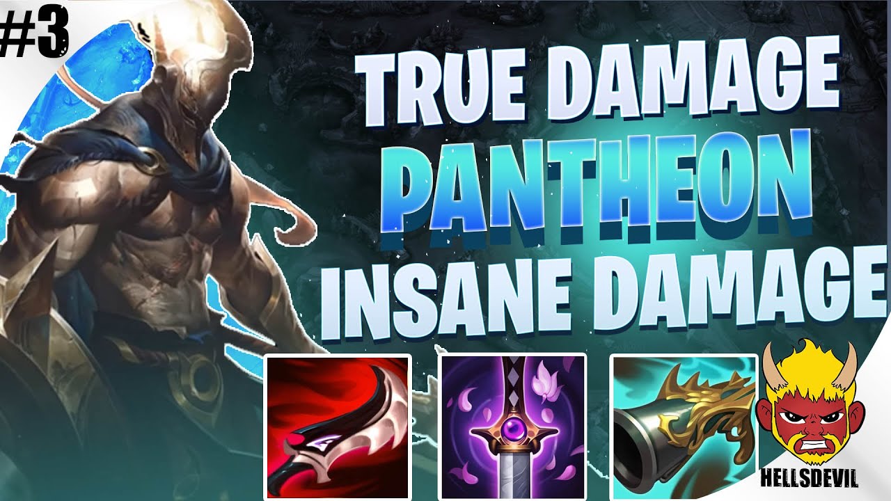 True Damage Series #3 | FULL TRUE DAMAGE PANTHEON IS INSANE | Pantheon Wild Rift Gameplay & Guide