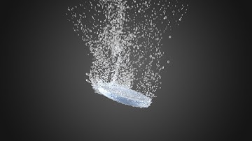 Effervescent Tablet | 3DsMax & tyFlow