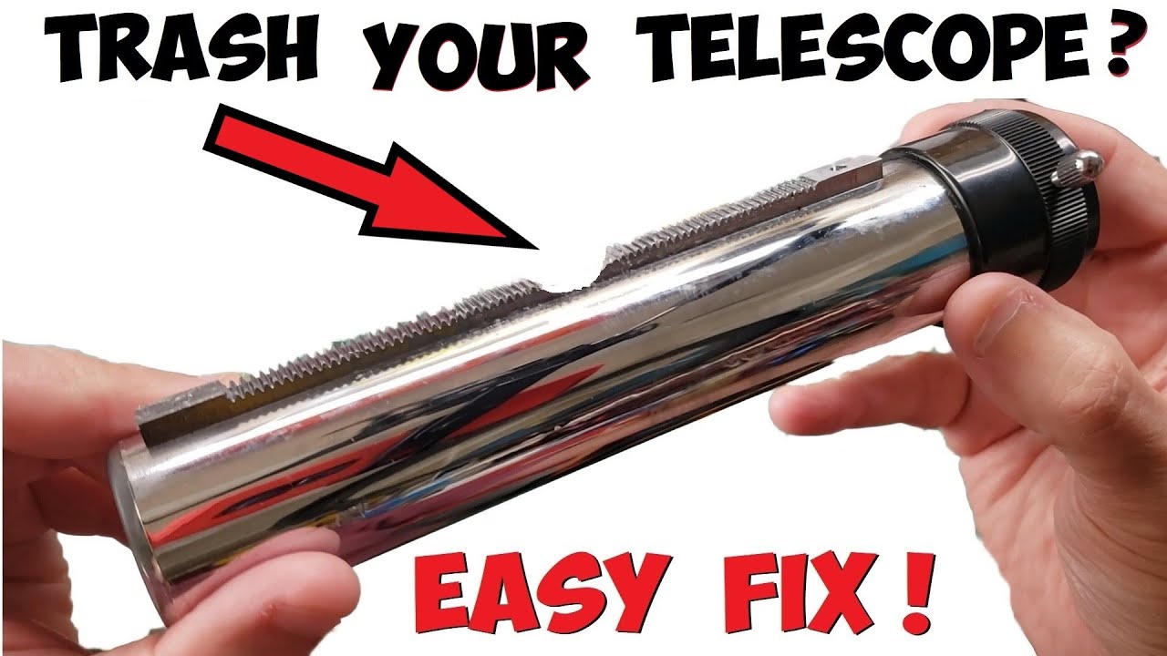 Telescope Gear Damage?  Fix It, Don't Trash It!