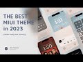 The Best MIUI Theme for Xiaomi, Redmi, Poco Phones | NVXui v4 By @nvxthemes