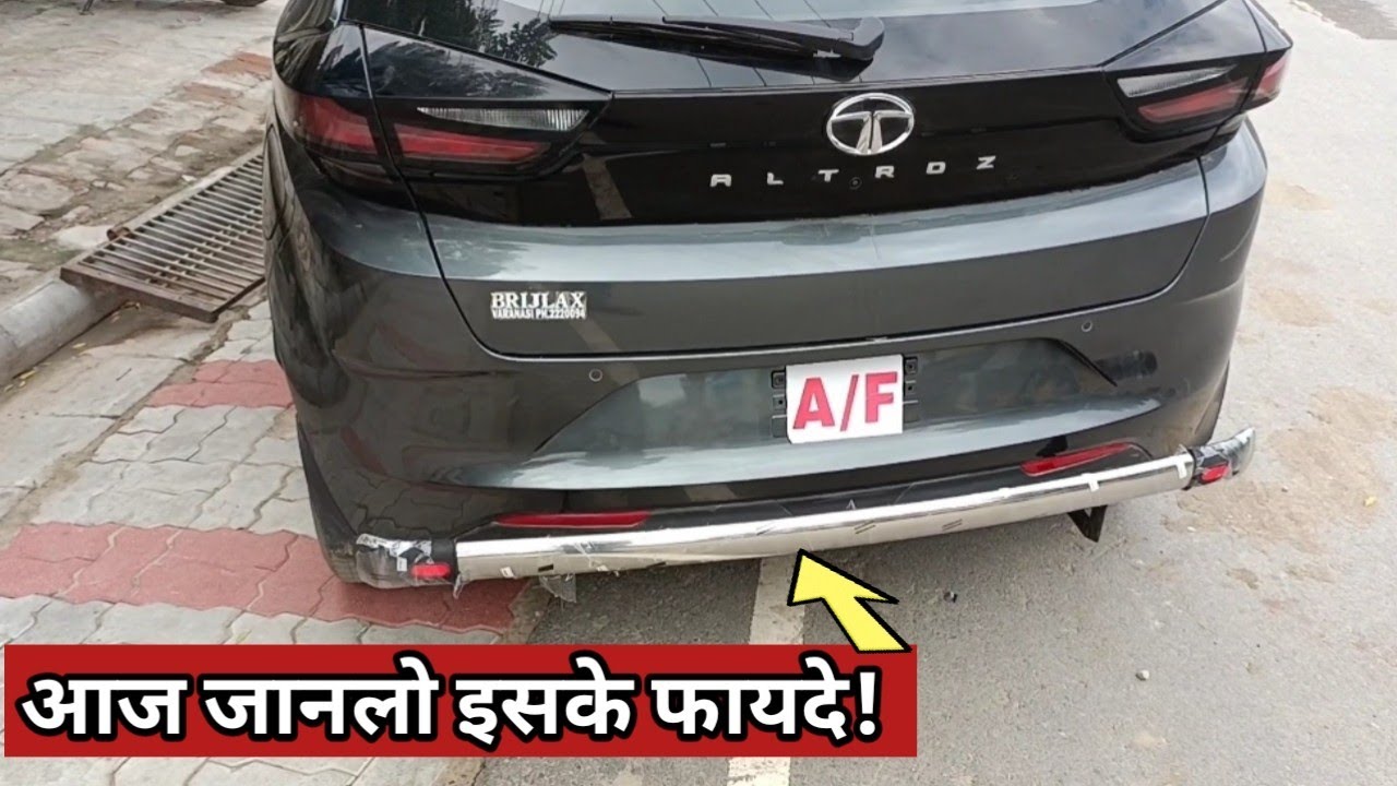 I will tell you why it is necessary to instal a bumper guard in your