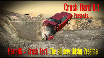 BeamNG - Crash Test: The Ibishu Pessima  (New official car from the Beamng team)