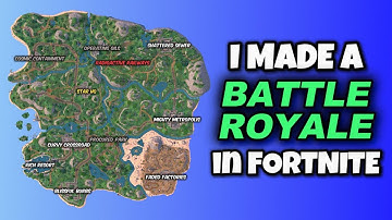 I Made a Battle Royale Map in UEFN! - Part 2 [Fortnite Creative]