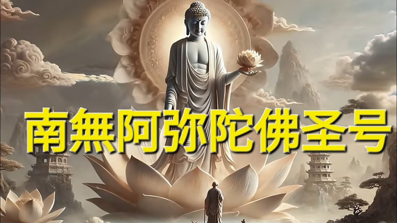 南無阿彌陀佛聖號四字四音台中慈光慢速12小時剪輯版高清Namo