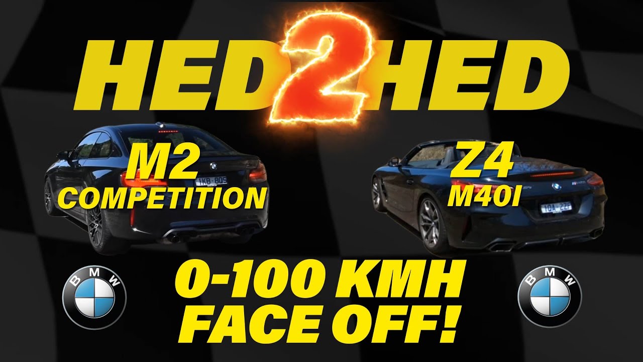 BMW M2 Competition Vs BMW Z4 M40i Under 5s 0 100 Kmh FACE OFF! - YouTube