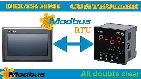 MODBUS communication| wiring|programming|Modbus rtu|