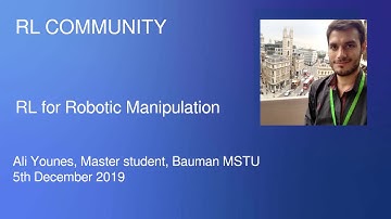 RL for Robotic Manipulation | Ali Younes (Eng)