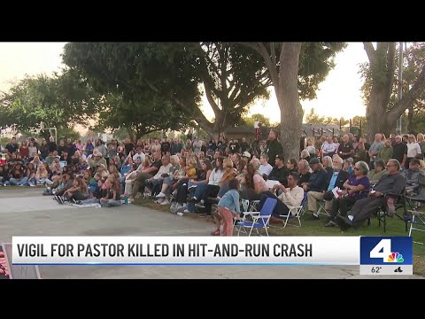 Vigil held for pastor killed in hit-and-run crash on PCH - YouTube