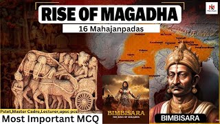 Ancient History-Rise of magadha empire 16 Mahajanpads-Punjab Police,PCS,PSTET/Master Cadre-#mindkosh