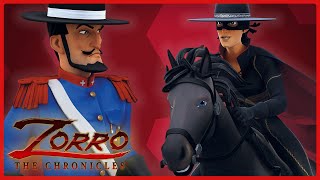 Tornado helps Zorro in the fight | COMPILATION | | ZORRO the Masked Hero
