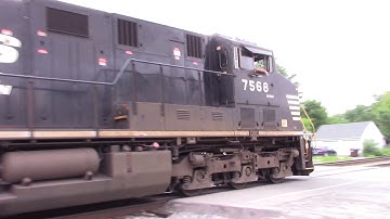 NORFOLK SOUTHERN GE ES40DC GEVO Southbound Local Freight