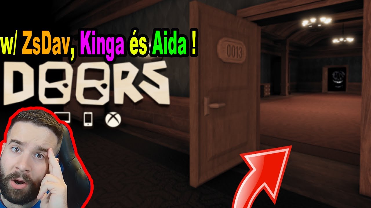 DOORS - KI MERED NYITNI AZ AJTÓT ?? 🚪| ZsDav, Kinga, Aida és ÉN ordibáltunk 😂