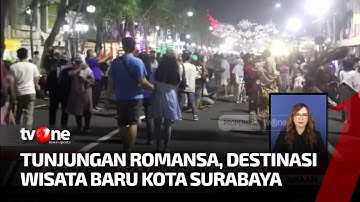 Jalan Tunjungan Surabaya Jadi Kawasan Wisata | Kabar Pagi tvOne