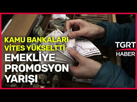 Emekli Promosyon Yarışına, Kamu Bankaları Da Katıldı! - Ekrem Açıkel İle TGRT Ana Haber