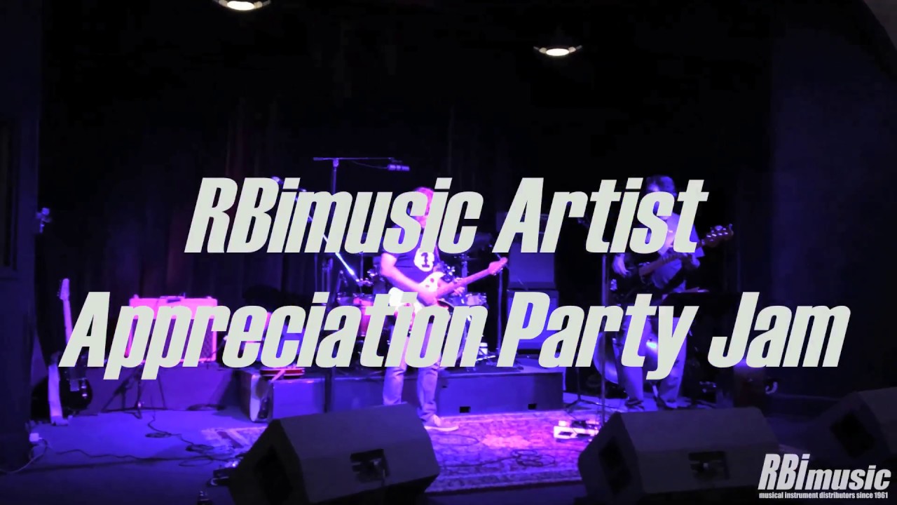 Thomas Blug at the RBimusic Artist Appreciation Party