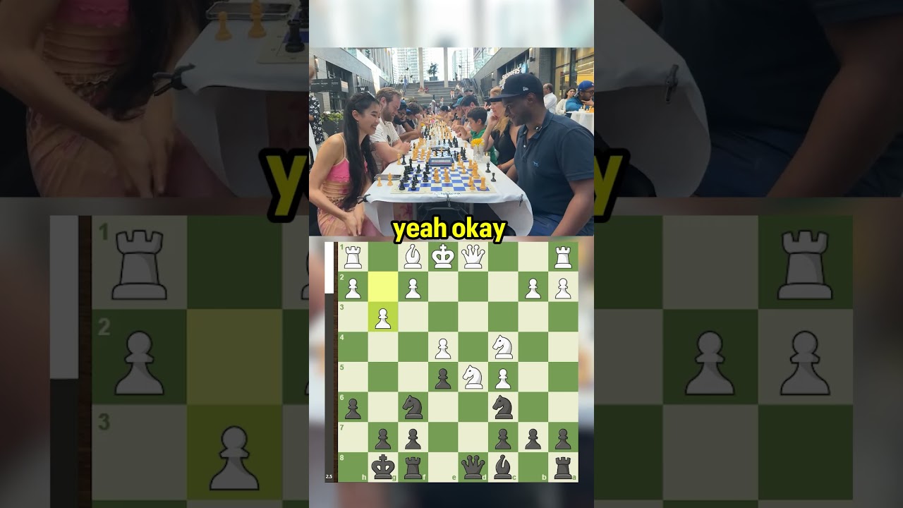 POV: Teaching a beginner chess🤠
