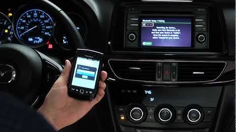2014 Mazda6 — Bluetooth Hands-Free Phone and Audio Connectivity | Mazda USA