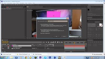 After Effects CS6 - 3D Motion Tracking Tutorial