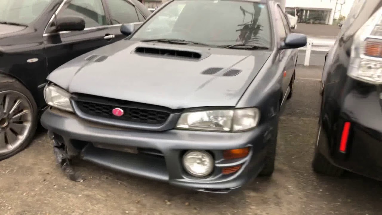 Gc8インプレッサstiバージョン5部品取り車入ってます Youtube