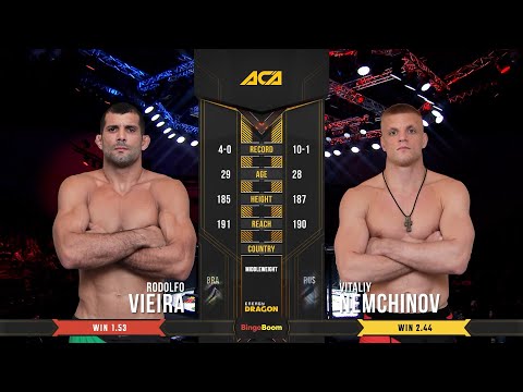видео: Родолфо Виейра vs. Виталий Немчинов | Rodolfo Vieira vs. Vitaliy Nemchinov | ACA 96