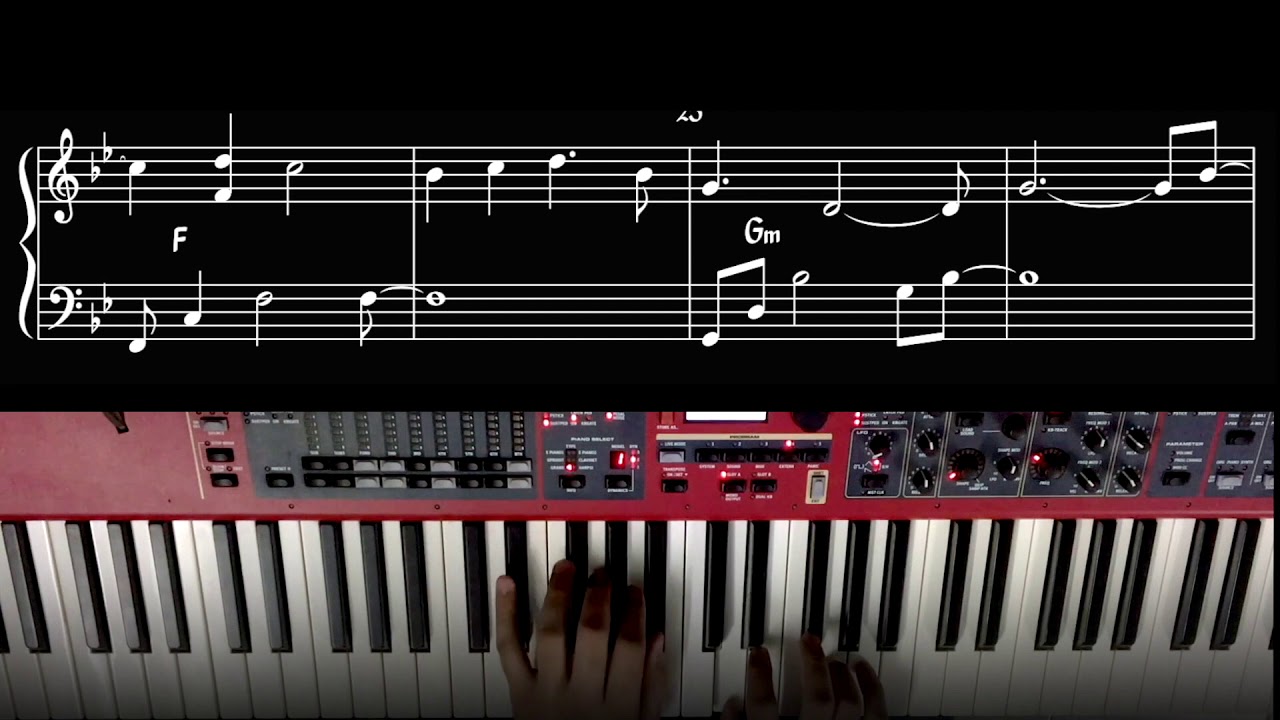 Way maker-Hacedor de caminos-piano instrumental-tutorial-guiastutoriales y mas