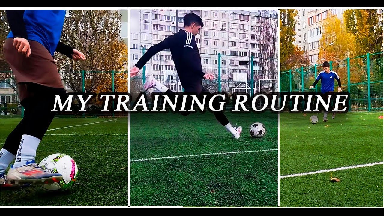 Young Footballer Routine MY FOOTBALL TRAINING ROUTINE – Getting Better Every Day ⚽🔥#football # ...
