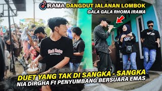 DUET PERDANA TAK DI SANGKA SEORANG PRIA BERSUARA EMAS Ft NIA DIRGHA IRAMA DOPANG LIVE MAS MAS