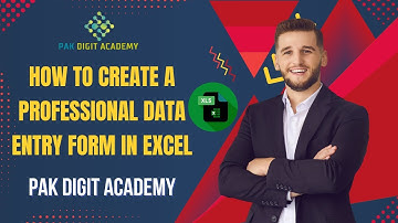 Automate Data Entry in Excel Using Forms | Full Tutorial