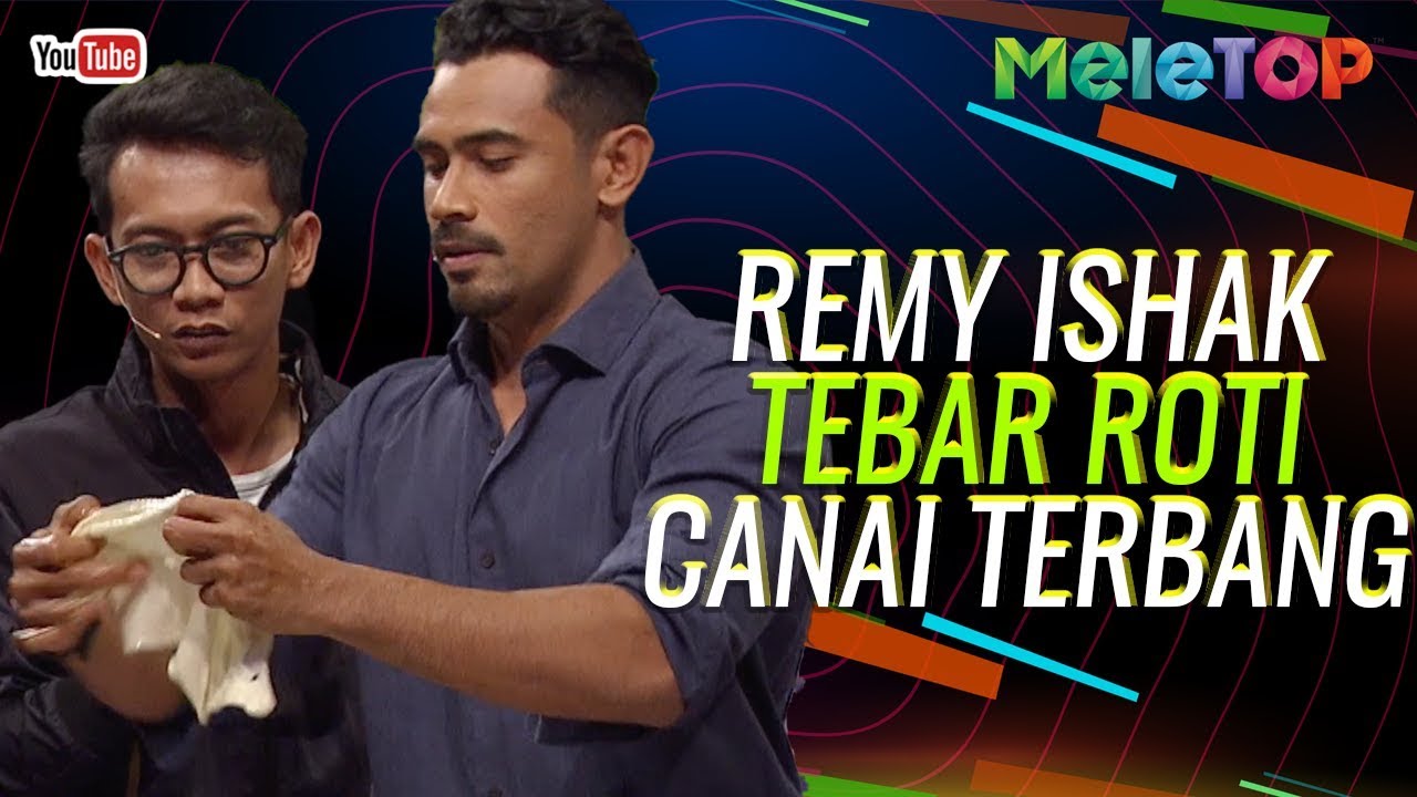 Jarang dapat tengok Remy Ishak tebar roti canai sampai terbang! | MeleTOP | Nabil & Elfira Loy