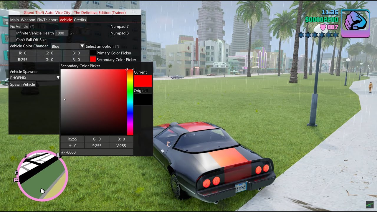 Heavy Car Mod for GTA Vice City