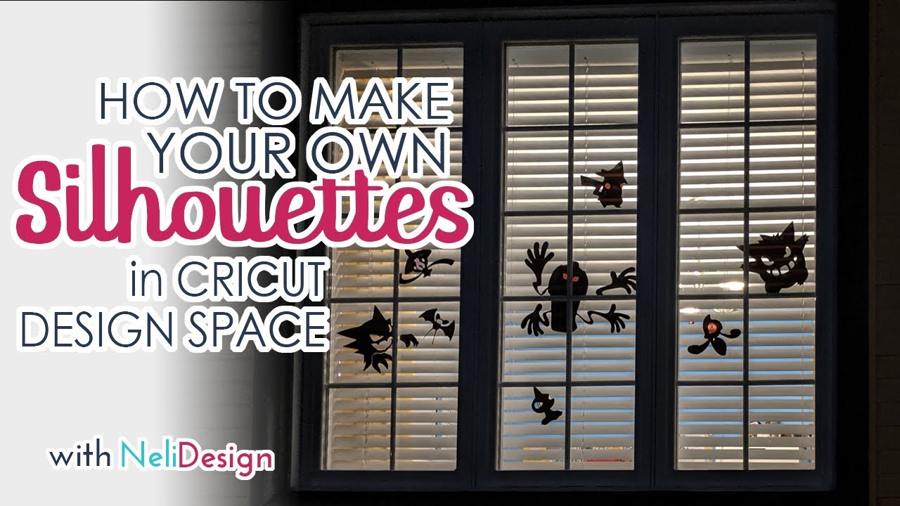 How to make your own Silhouettes in Cricut Design Space YouTube