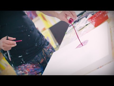 Liquitex Professional Acrylic Ink Demo by Jimmy Leslie - Jerrys
